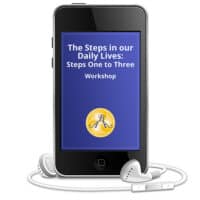 The Steps in our Daily Lives: Steps One to Three<br/>March 2015